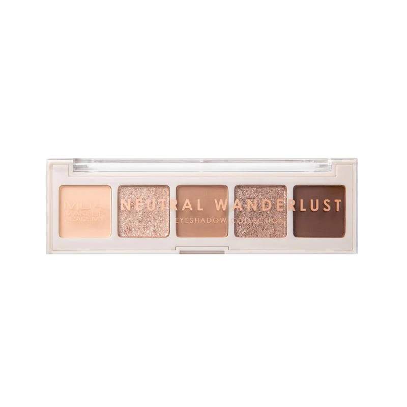 MUA 5 SHADE EYESHADOW PALETTE - NEUTRAL WANDERLUST