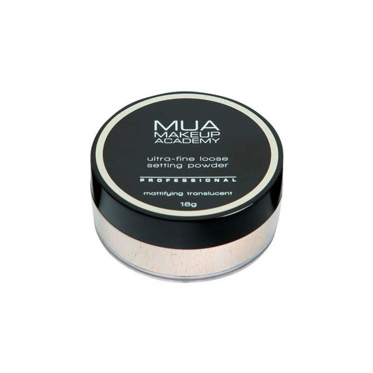 MUA PROFESSIONAL LOOSE SETTING POWDER - MATTIFYING TRANSLUCENT