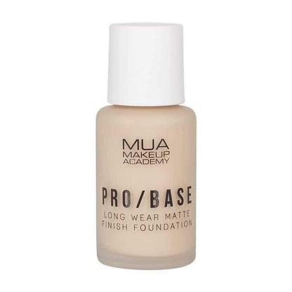 MUA PRO/BASE MATTE FINISH FOUNDATION